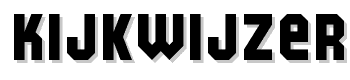 Kijkwijzer-Bold font